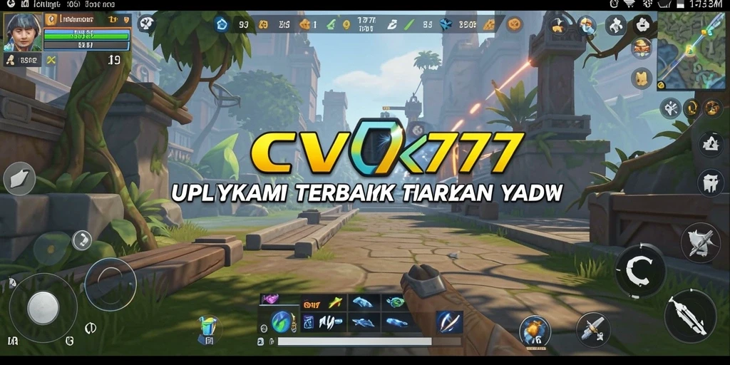 Screenshot CV777 menunjukkan fitur-fitur utama aplikasi Utility.