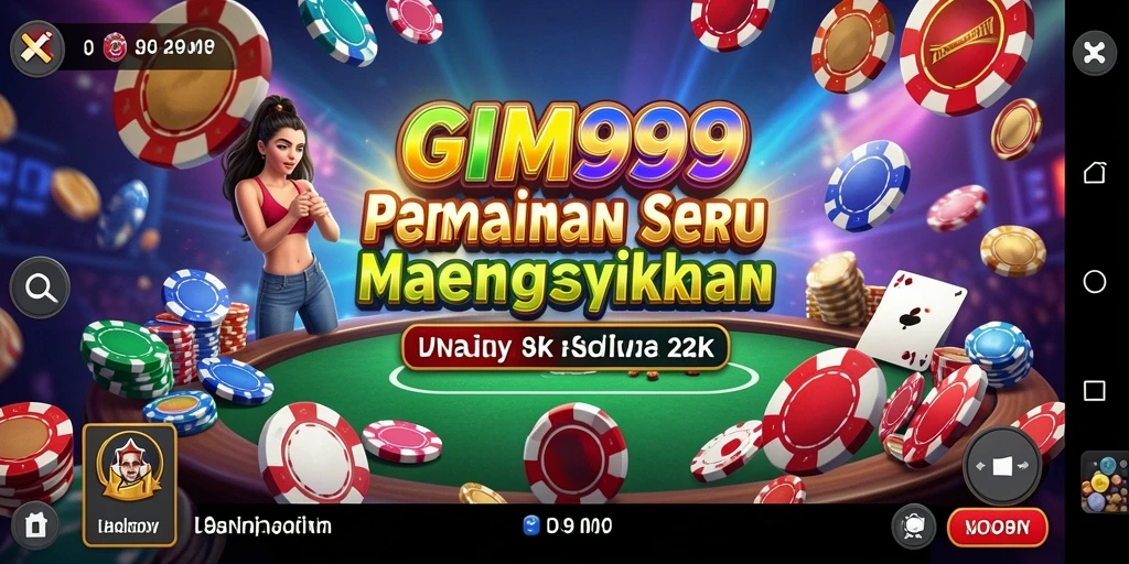 Screenshot gameplay GIM999 yang menarik dan mendebarkan.