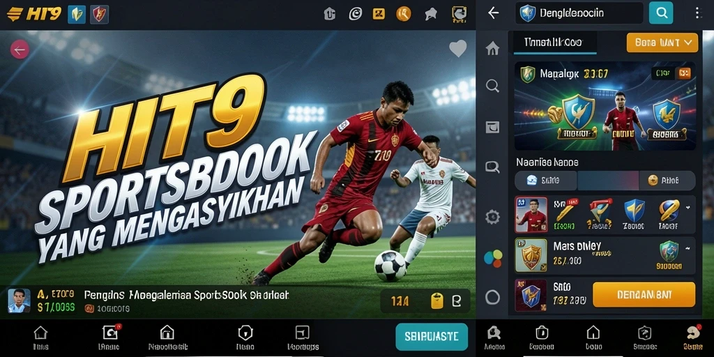 Tampilan gameplay <strong>HIT9</strong> yang mendebarkan dalam taruhan olahraga.