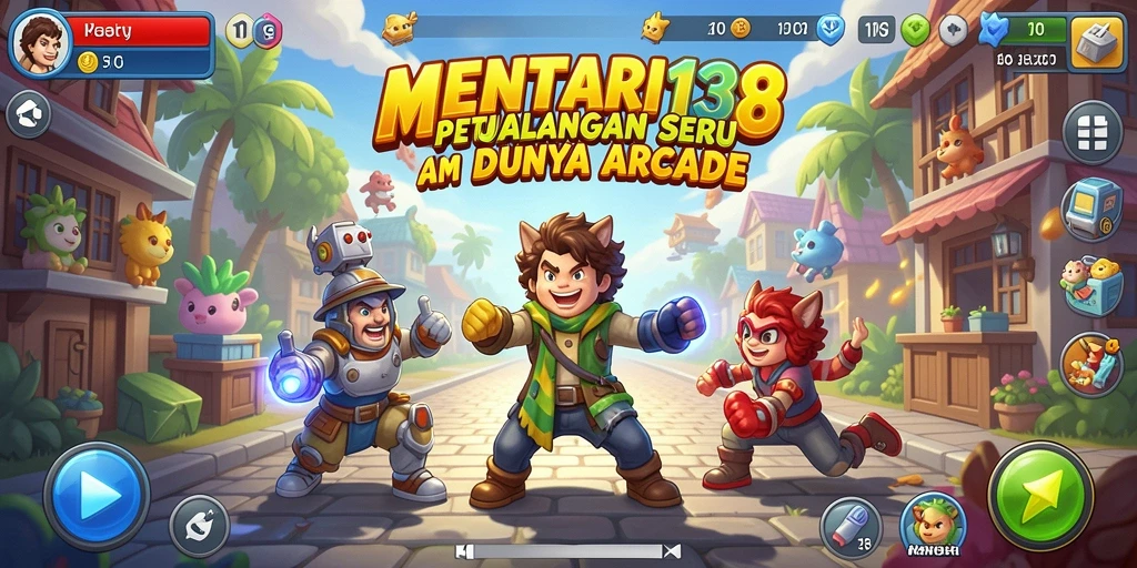 Tampilan gameplay seru dari MENTARI138 dengan berbagai level menantang.