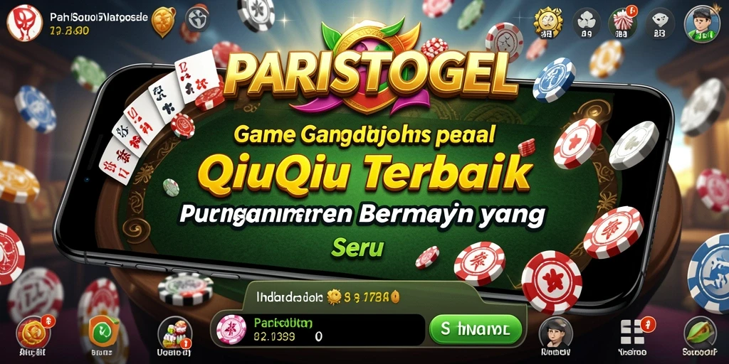 Tampilan gameplay PARISTOGEL yang seru dan interaktif di QiuQiu.