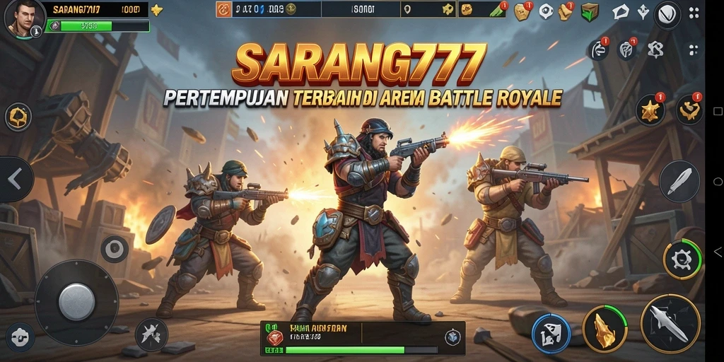Tampilan menegangkan dari pertempuran intens SARANG777.