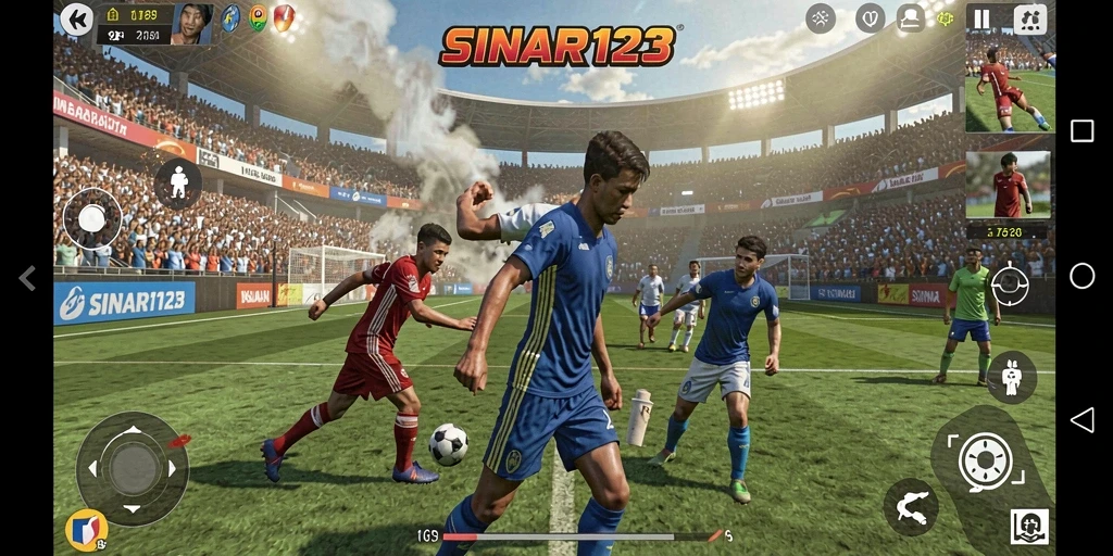 Gameplay mendebarkan dari SINAR123 yang menampilkan aksi olahraga seru.