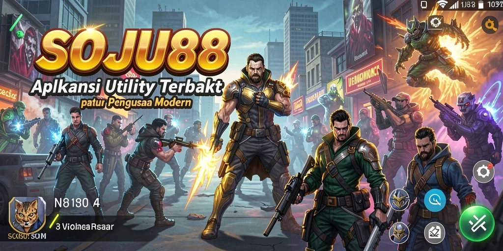 Tampilan antarmuka SOJU88 yang sederhana dan efisien.